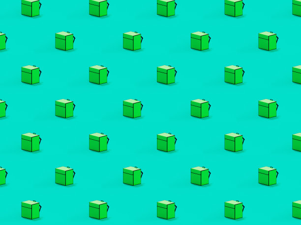 食品送袋模式，伟大的设计，为任何目的。快递服务交付。餐厅食物网上订购。图片下载