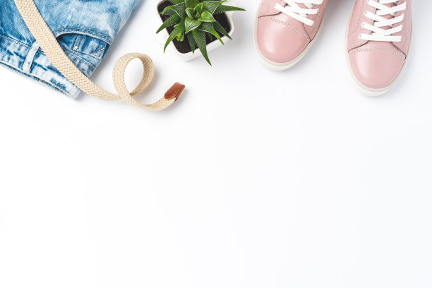 女人的衣服。时尚背景图片下载