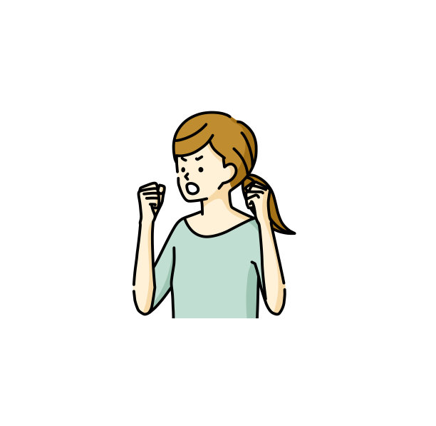 不满意的女性图片下载