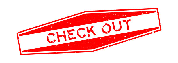 垃圾红检查出字六边形橡胶印章印章白色的背景图片下载