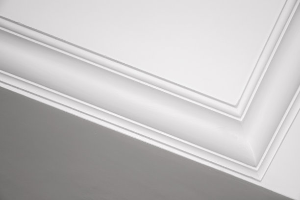 抽象建筑背景，白色角落图片下载