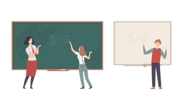 教师或大学教授站在前面图片下载