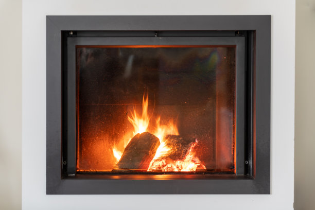 燃木壁炉图片下载