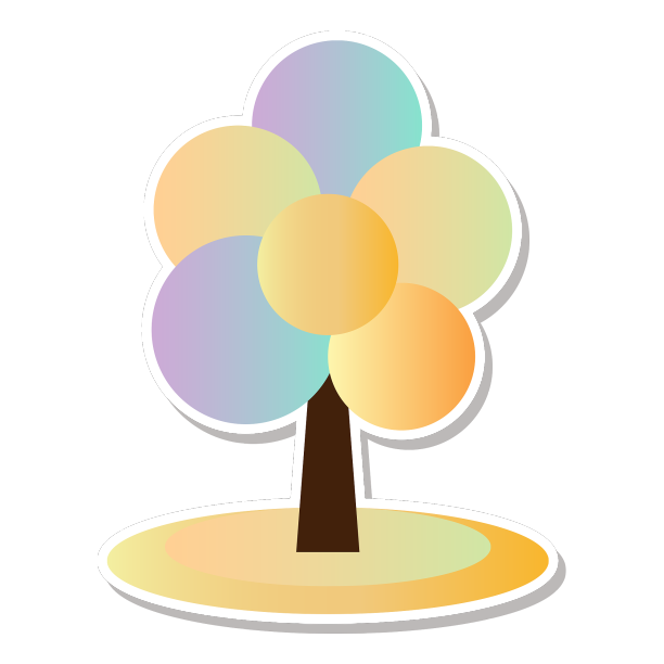 一棵气泡树1图片下载