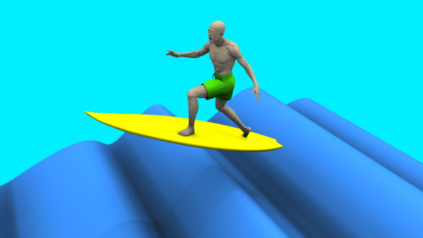 有趣的冲浪者图片下载