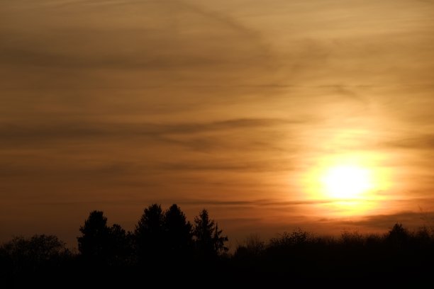 公园日落图片下载