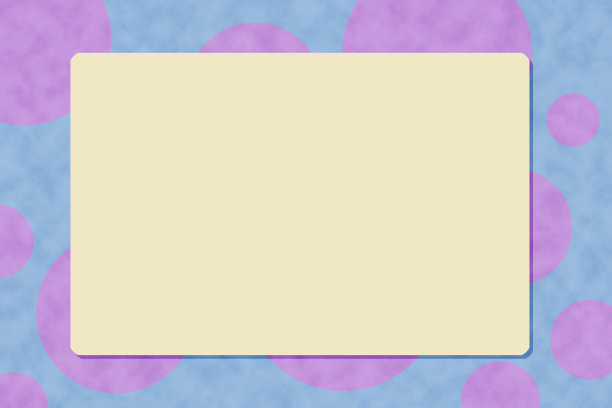 米色框的背景上有粉红色的圆圈图片下载