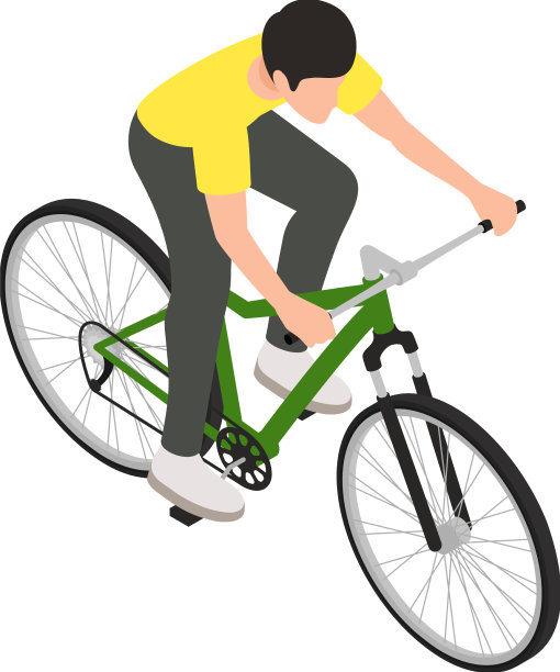 男孩骑自行车作文图片下载