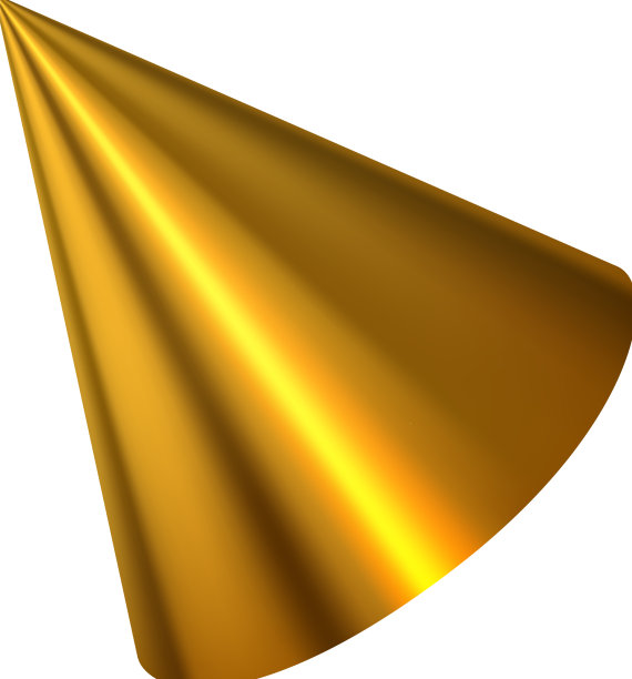 真实感金锥构图图片下载