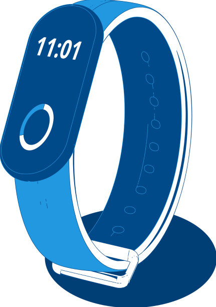 运动智能手表组成图片下载