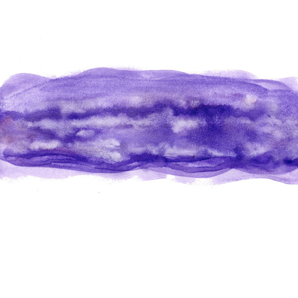 蓝色水彩分层水平条纹，水彩为蓝色背景设计图片下载