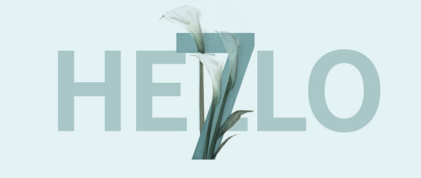 创意简约清晰七月你好祝福问候公众号首图图片下载