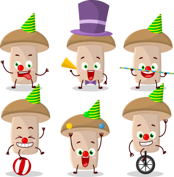 卡通人物的蜜真菌与各种图片下载