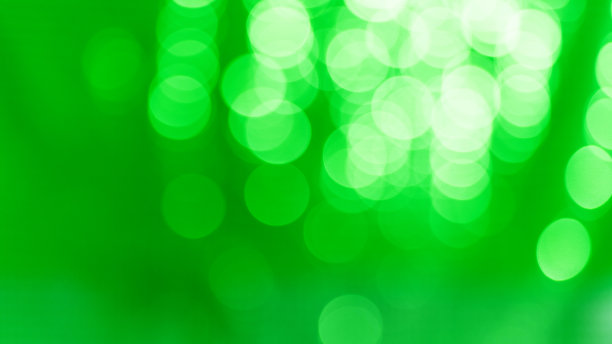 散焦圣诞绿光背景图片下载