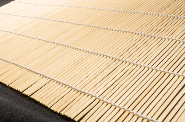 棕色竹席-站立食物，特写，宏观图片下载