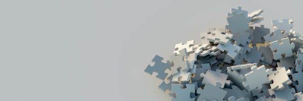 拼图游戏和商业策略图片下载