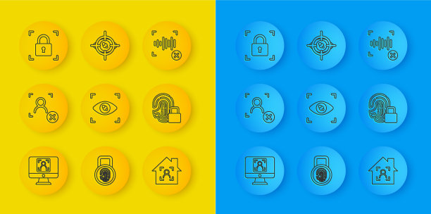 设线脸识别拒绝脸眼睛图片下载