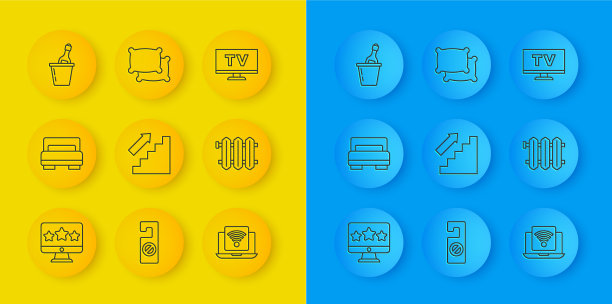 集线五星级评级评论酒店客房床图片下载