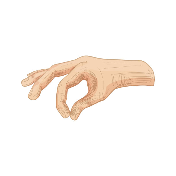 用手撒盐或胡椒。侧视图。古董向量孵化图片下载