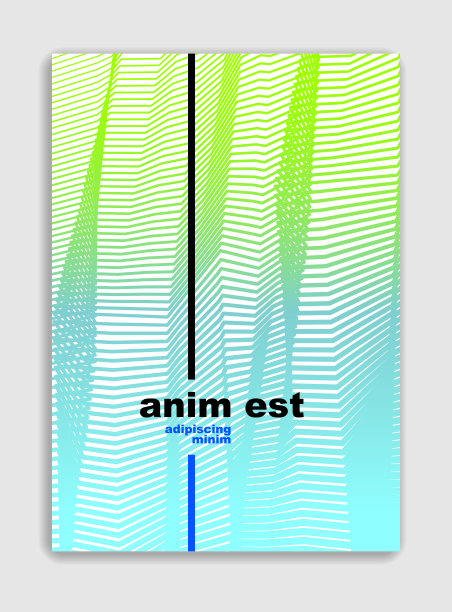 线条艺术矢量极简现代宣传册设计，封面模板，几何半色调梯度。用于横幅，标语，海报，传单。完美的和不一样的图案质感。图片下载