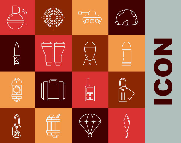 设军刀狗牌子弹坦克线图片下载