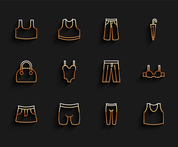 套线裙子自行车短裤汗衫图片下载