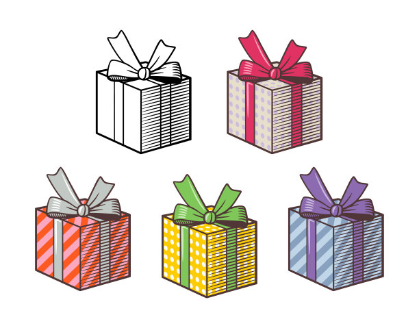 套装饰礼品盒图片下载