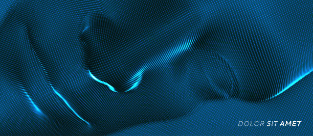 从点图案中挤出的三维人脸。技术和机器人概念。匿名社会掩蔽。网络犯罪和安全矢量插图。图片下载