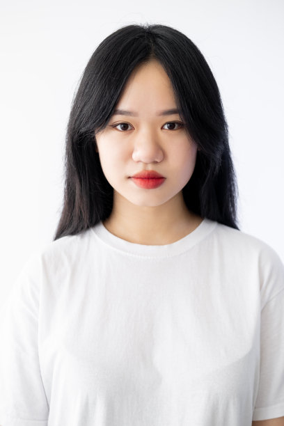 亚洲美女，清新肌肤的休闲女性图片下载