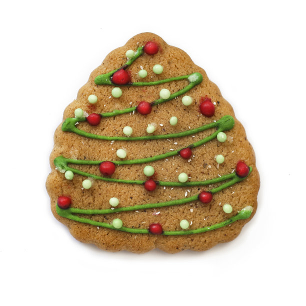 圣诞树姜饼饼干图片下载