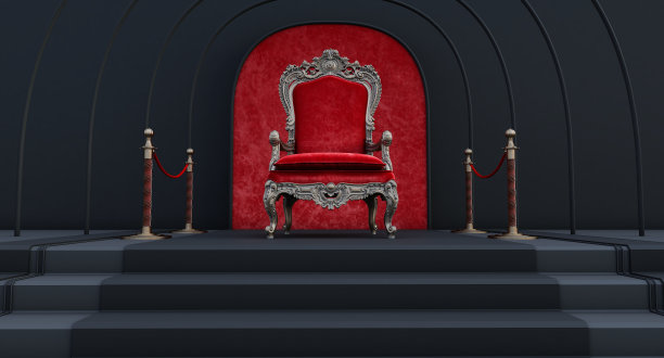 国王的宝座，贵宾的宝座，红色的王座，图片下载
