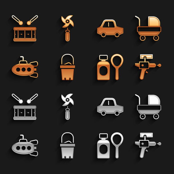 把沙子放在水桶婴儿推车射线枪肥皂里图片下载