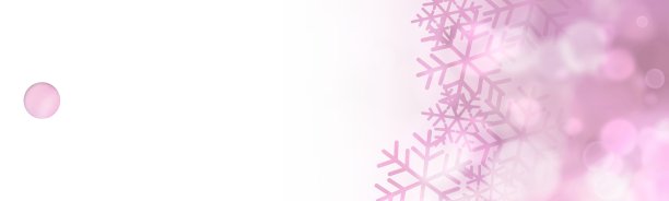 粉红色横幅背景与书签图案的冬季图像图片下载