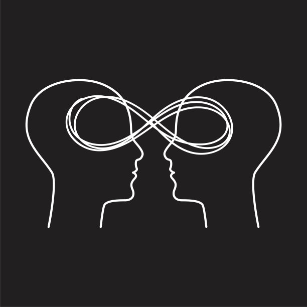 教练的象征。老师。人与人之间的沟通图标图片下载