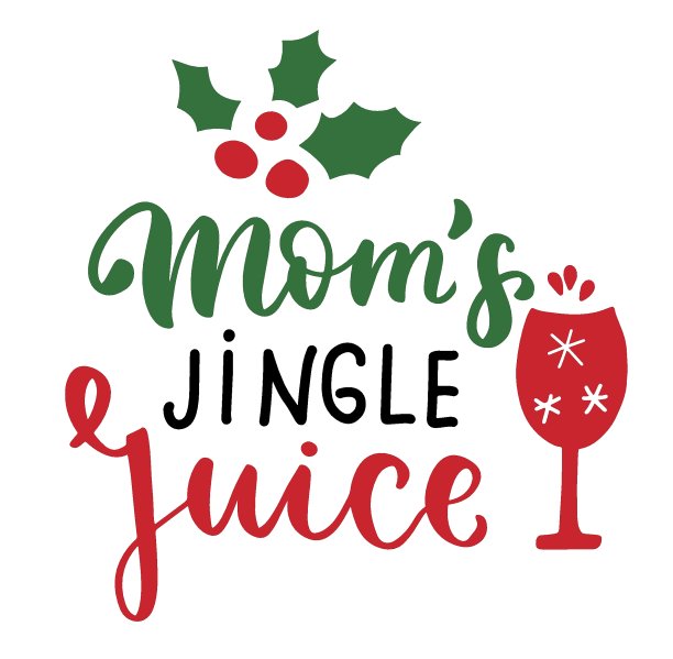 妈妈的叮当汁。妈妈生活有趣的圣诞名言。养育孩子，妈妈说。手写母亲节设计元素图片下载