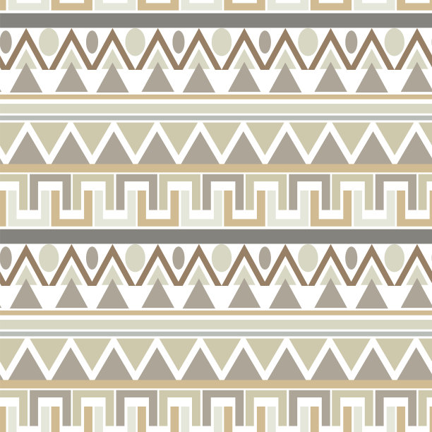 无缝图案与抽象古代传统装饰图片下载