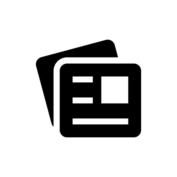 报纸媒体图标图片下载