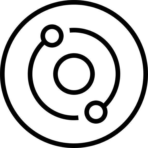 抗氧化标签线性图标，矢量插画图片下载
