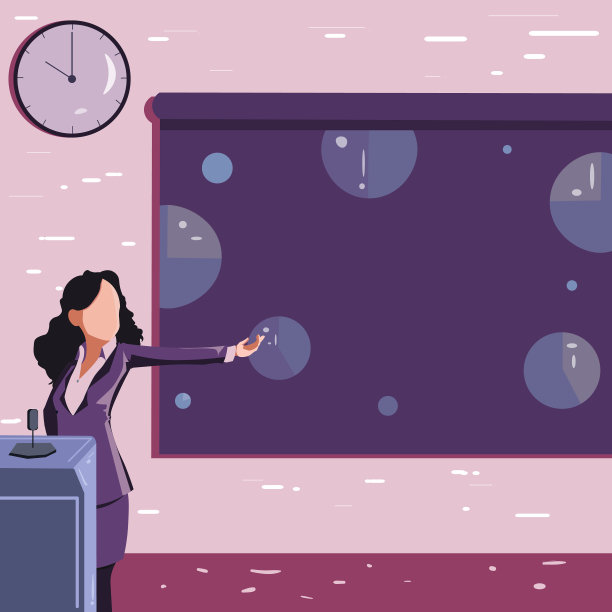 女士画站立持投影仪遥控图片下载