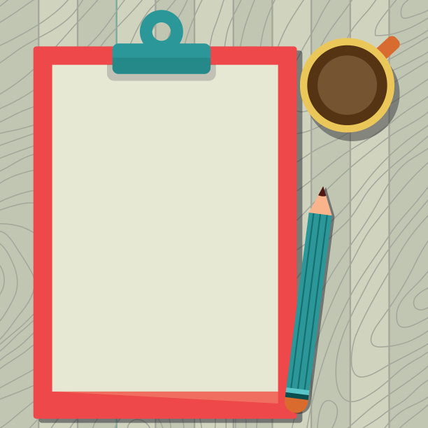 大铅笔放在桌子旁边的大空白图片下载