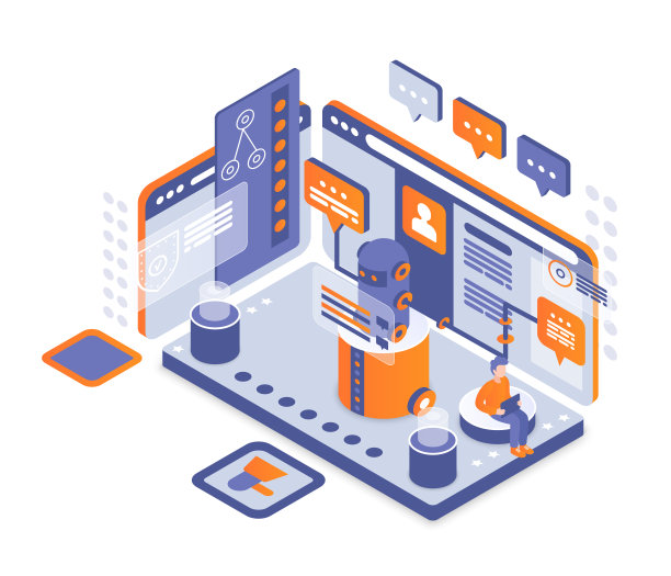 聊天机器人服务计算机软件说话程序图片下载