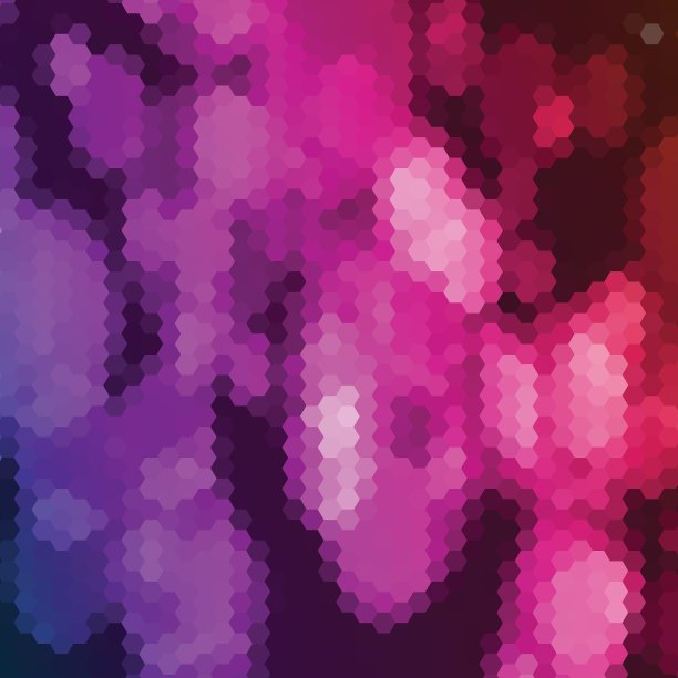 深色背景带粉红色色调。多边形的风格图片下载