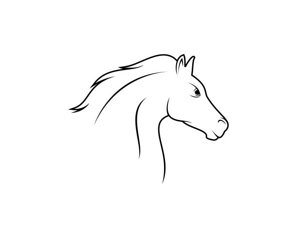 房子头与轮廓标志图片下载