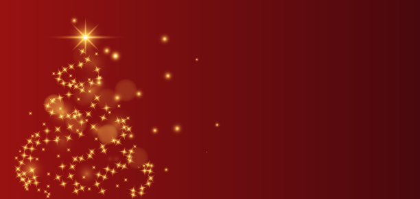 圣诞树圣诞节背景素材图片