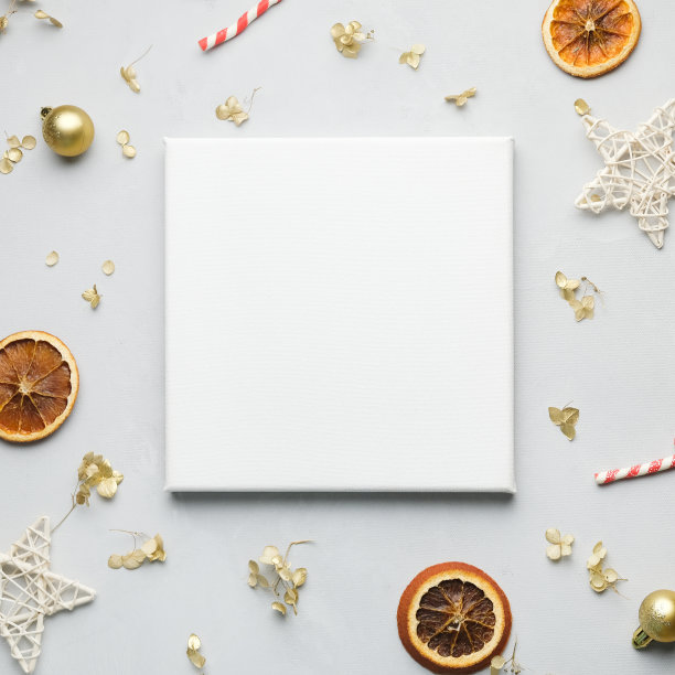 空白画布，圣诞概念图片下载