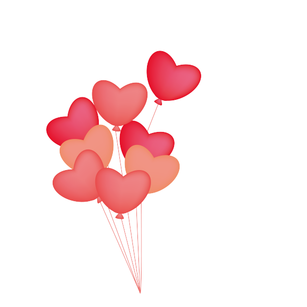 情人节爱心气球图片下载