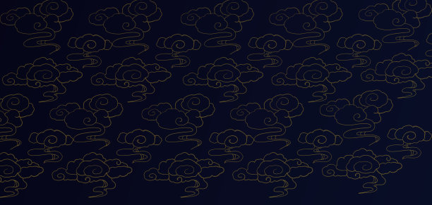 金色祥云背景图片下载