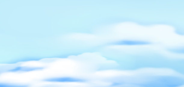 唯美简约淡雅云朵背景图片下载