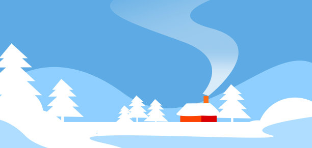 27节气大雪冬季冬天背景图片下载