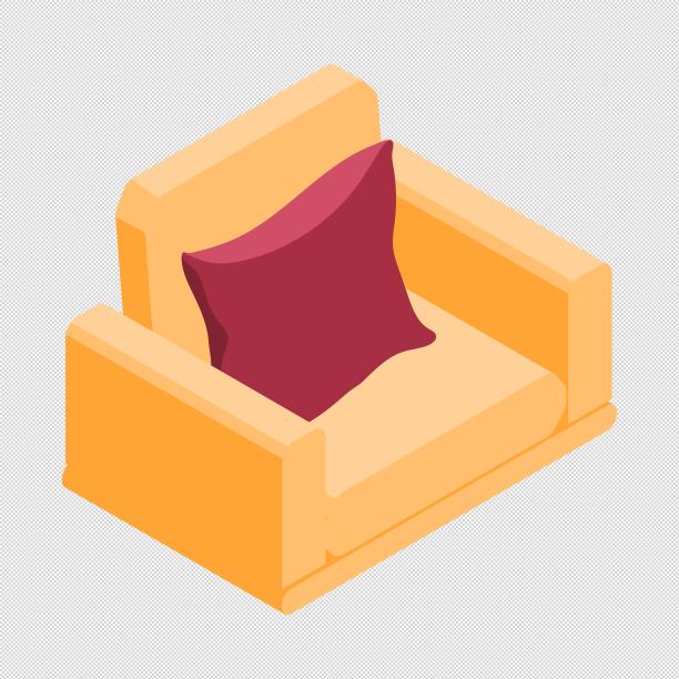 沙发椅子抱枕图片下载